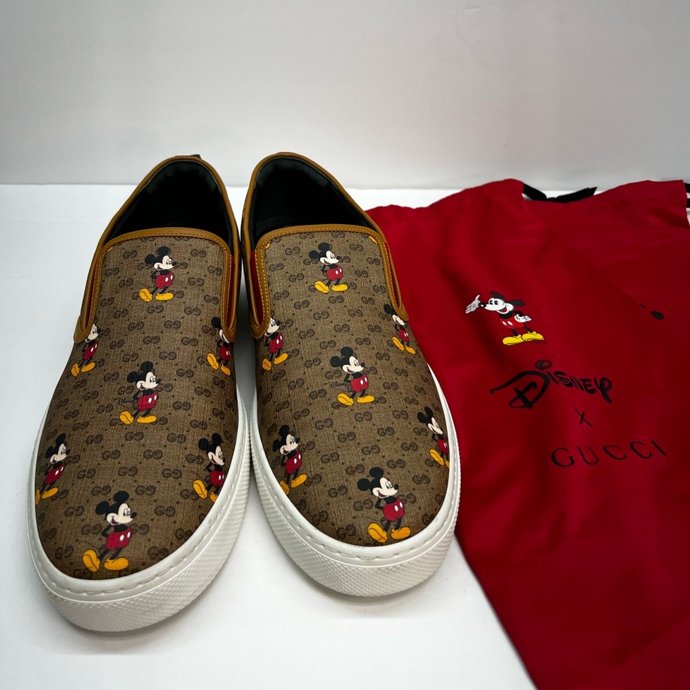 Disney x Gucci loafers